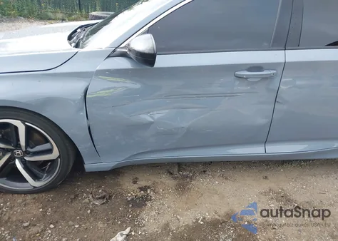 2022 Honda Accord Sport из США, поврежденный, VIN 1HGCV1F32NA123503